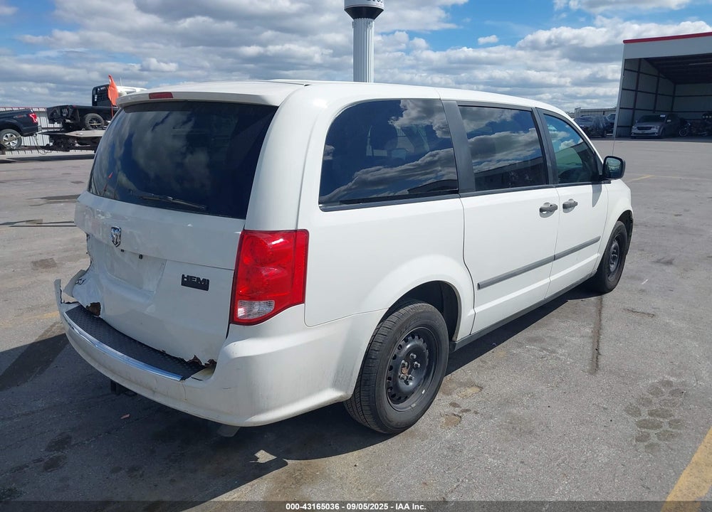 2012 RAM CARGO C/V VIN: 2C4JDGAG2CR156208