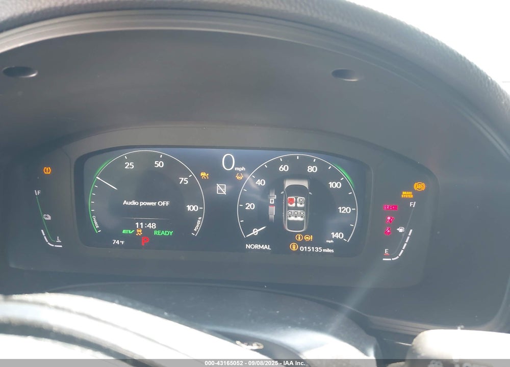 2025 HONDA CIVIC HYBRID VIN: 19XFL4H97SE011020