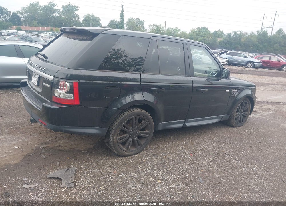 2012 LAND ROVER RANGE ROVER SPORT VIN: SALSK2D49CA723560