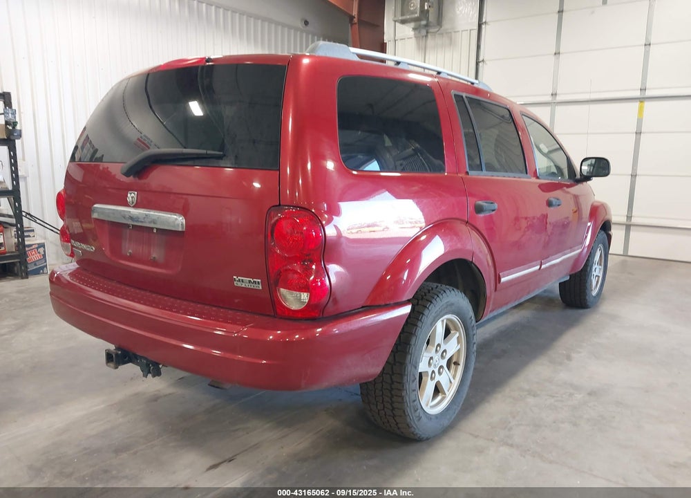 2006 DODGE DURANGO LIMITED VIN: 1D4HB58246F120263