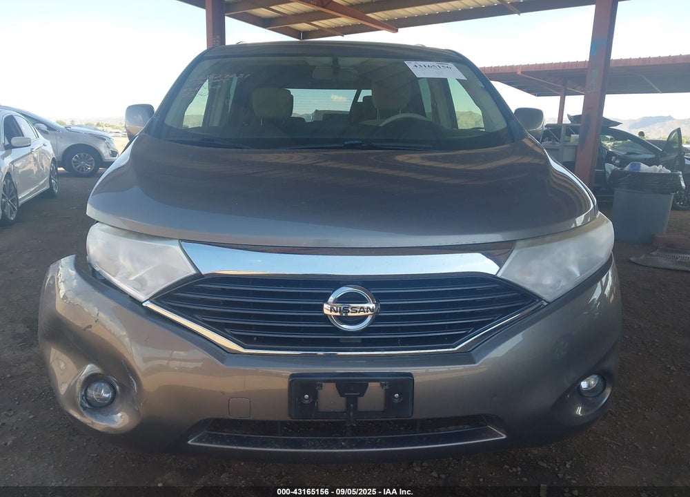 2015 NISSAN QUEST SV VIN: JN8AE2KP2F9125330