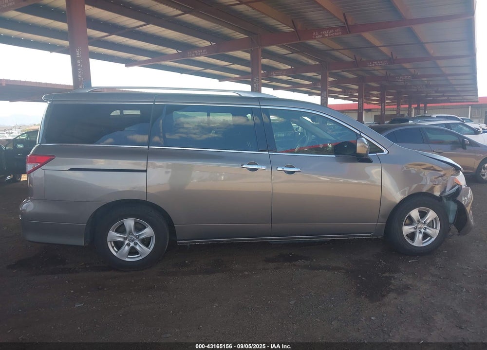 2015 NISSAN QUEST SV VIN: JN8AE2KP2F9125330