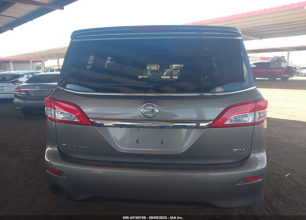 2015 NISSAN QUEST SV VIN: JN8AE2KP2F9125330