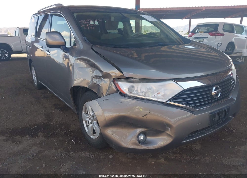 2015 NISSAN QUEST SV VIN: JN8AE2KP2F9125330