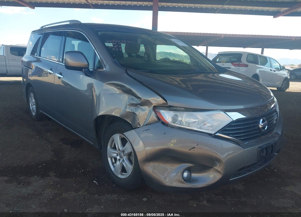 2015 NISSAN QUEST SV VIN: JN8AE2KP2F9125330