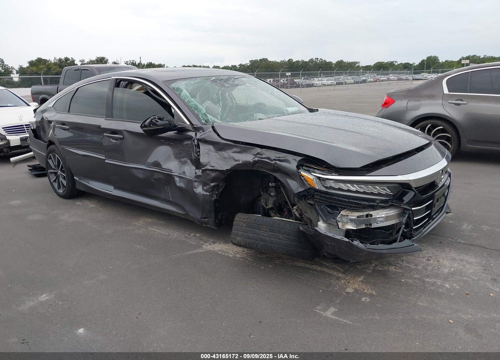 2022 HONDA ACCORD EX-L VIN: 1HGCV1F51NA007145