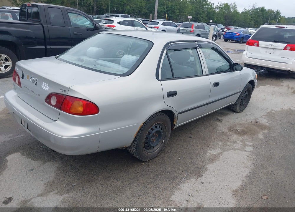 2001 TOYOTA COROLLA CE VIN: 2T1BR12E61C450062