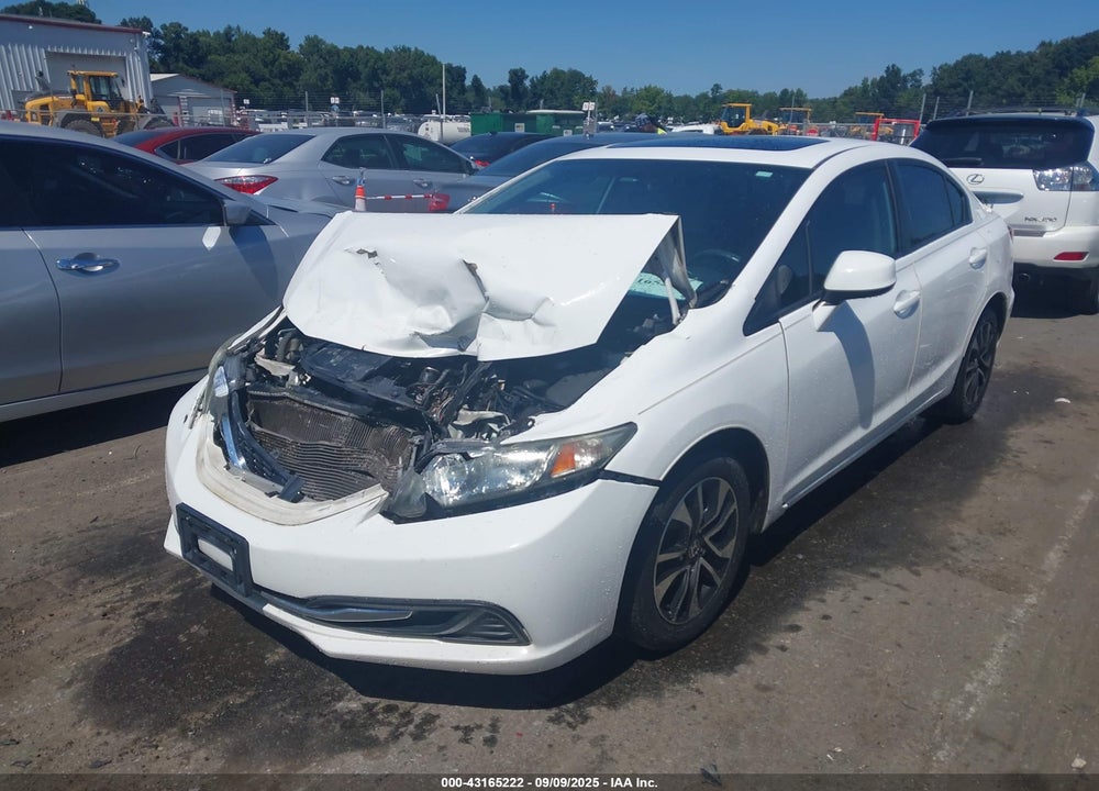 2013 HONDA CIVIC VIN: 19XFB2F88DE244425