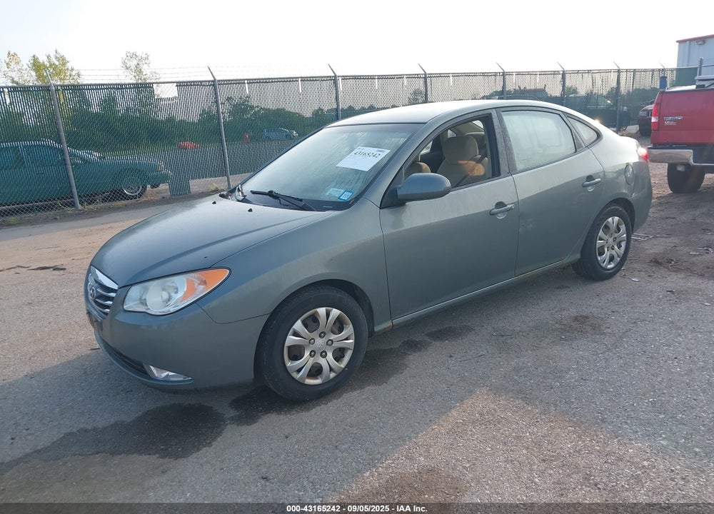 2010 HYUNDAI ELANTRA VIN: KMHDU4AD6AU836478