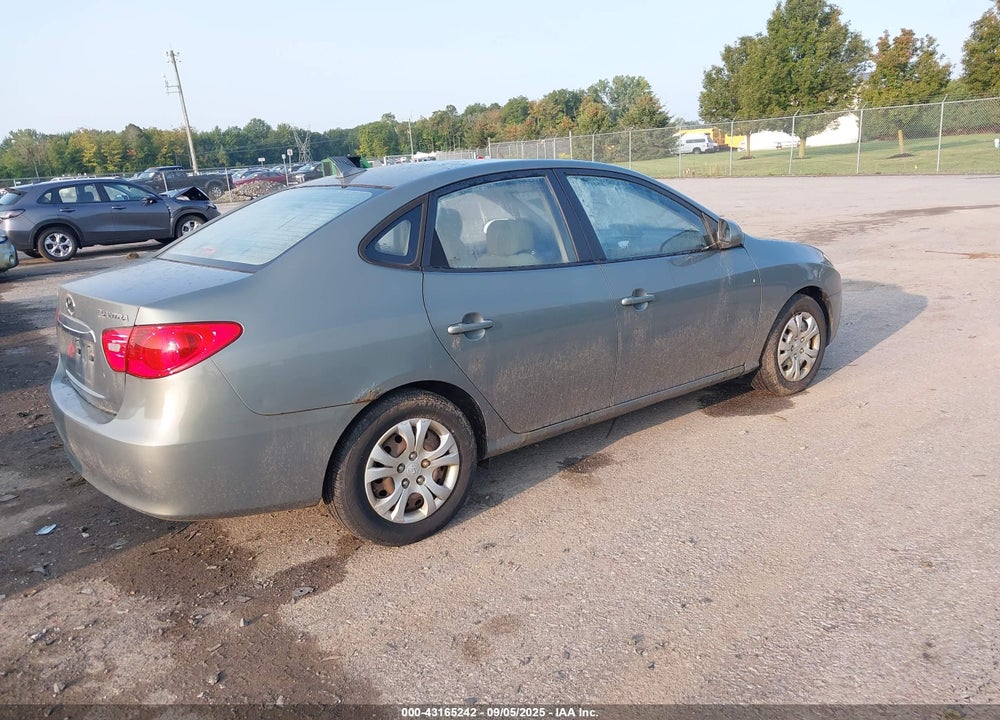 2010 HYUNDAI ELANTRA VIN: KMHDU4AD6AU836478