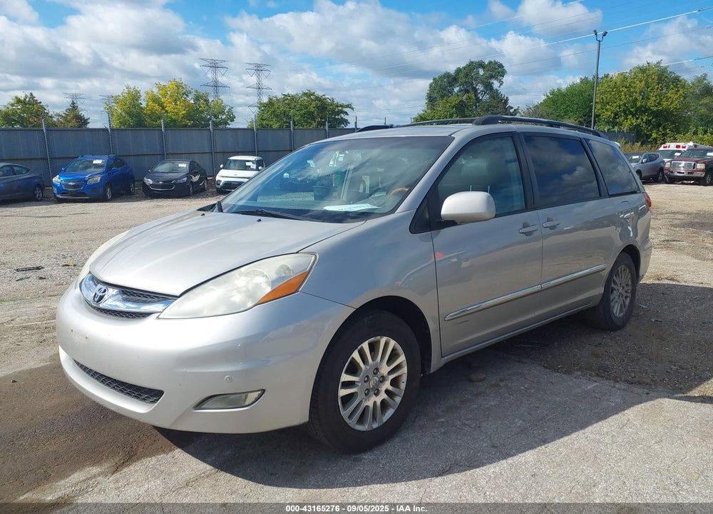 2008 TOYOTA SIENNA LIMITED VIN: 5TDZK22C48S142283