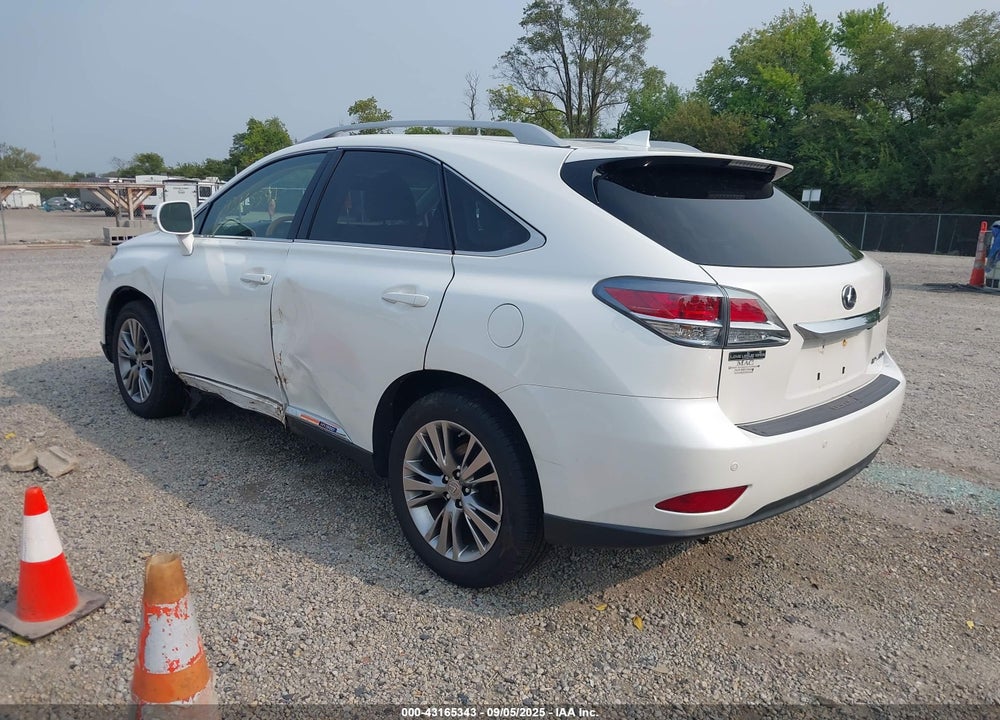 2014 LEXUS RX 450H VIN: JTJBC1BA5E2067357