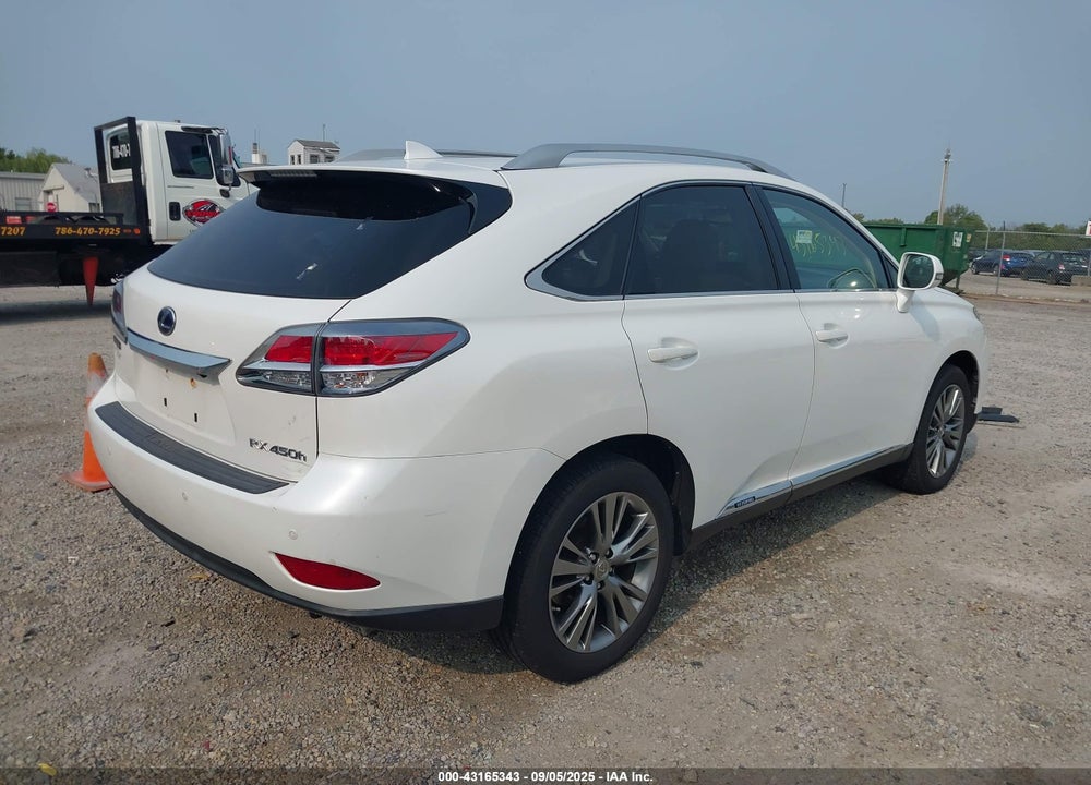 2014 LEXUS RX 450H VIN: JTJBC1BA5E2067357