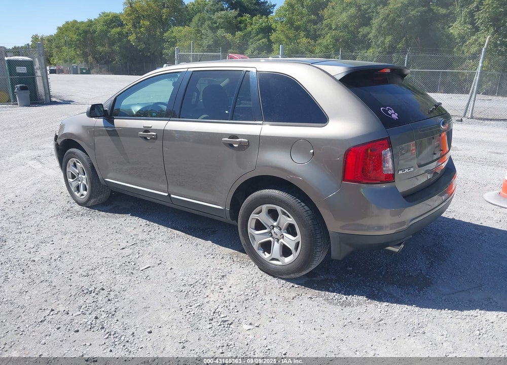 2012 FORD EDGE SEL VIN: 2FMDK3JC9CBA52327