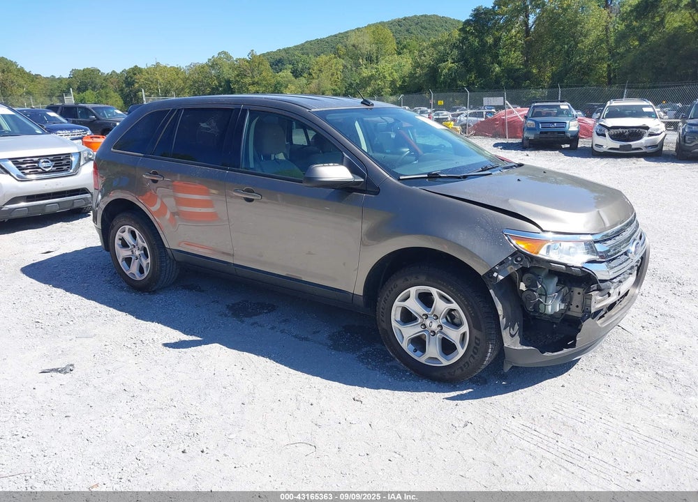 2012 FORD EDGE SEL VIN: 2FMDK3JC9CBA52327