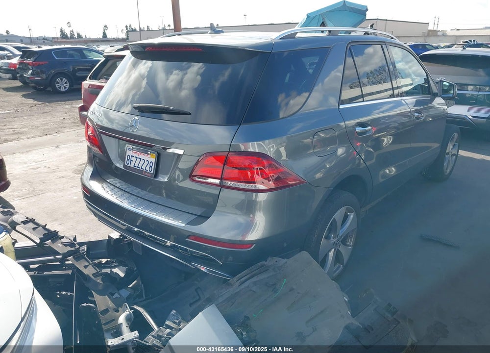 2018 MERCEDES-BENZ GLE CLASS VIN: 4JGDA5JB4JB200327