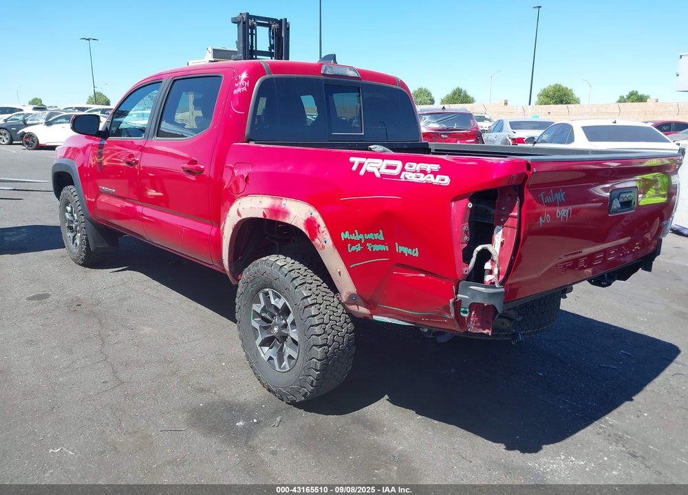 2021 TOYOTA TACOMA TRD OFF ROAD VIN: 3TMAZ5CN5MM156004