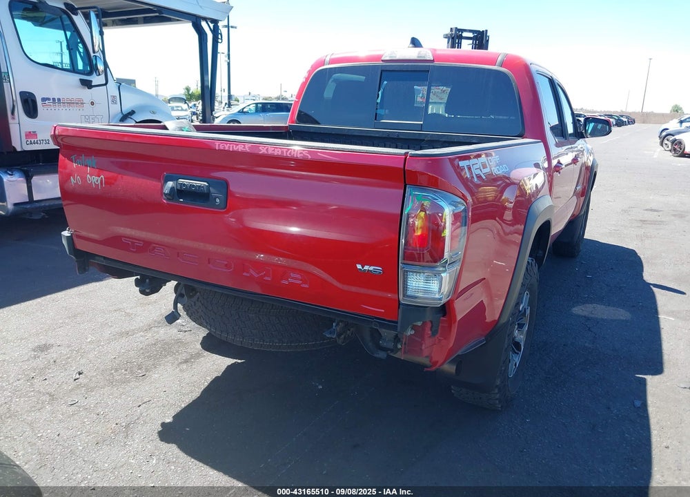 2021 TOYOTA TACOMA TRD OFF ROAD VIN: 3TMAZ5CN5MM156004