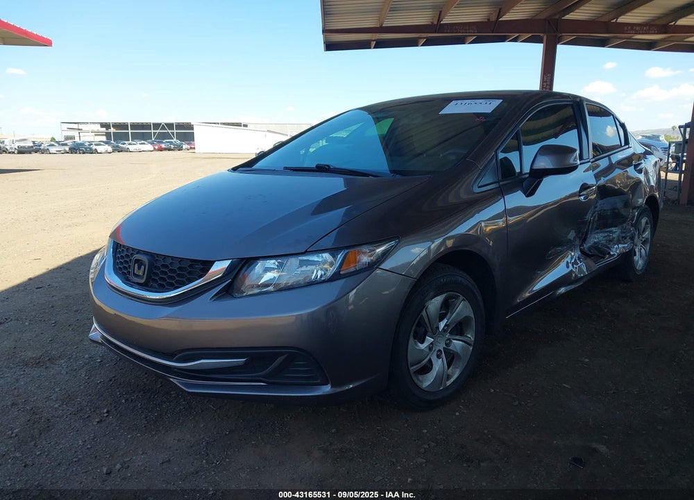 2013 HONDA CIVIC VIN: 19XFB2F53DE290900