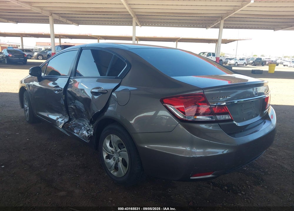2013 HONDA CIVIC VIN: 19XFB2F53DE290900