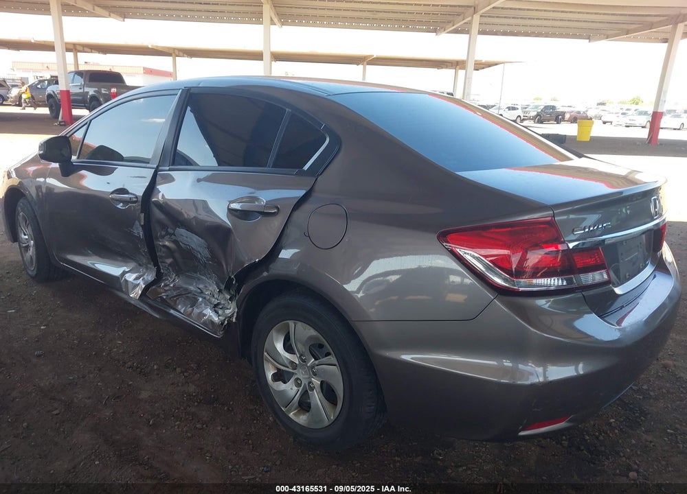 2013 HONDA CIVIC VIN: 19XFB2F53DE290900