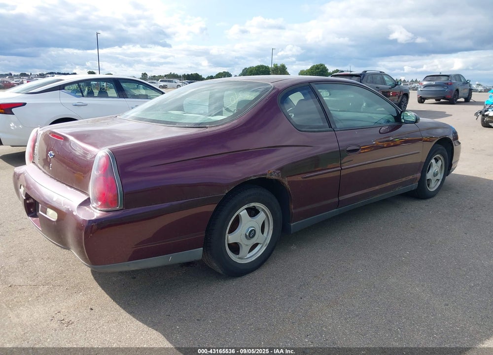2003 CHEVROLET MONTE CARLO LS VIN: 2G1WW12E839357713