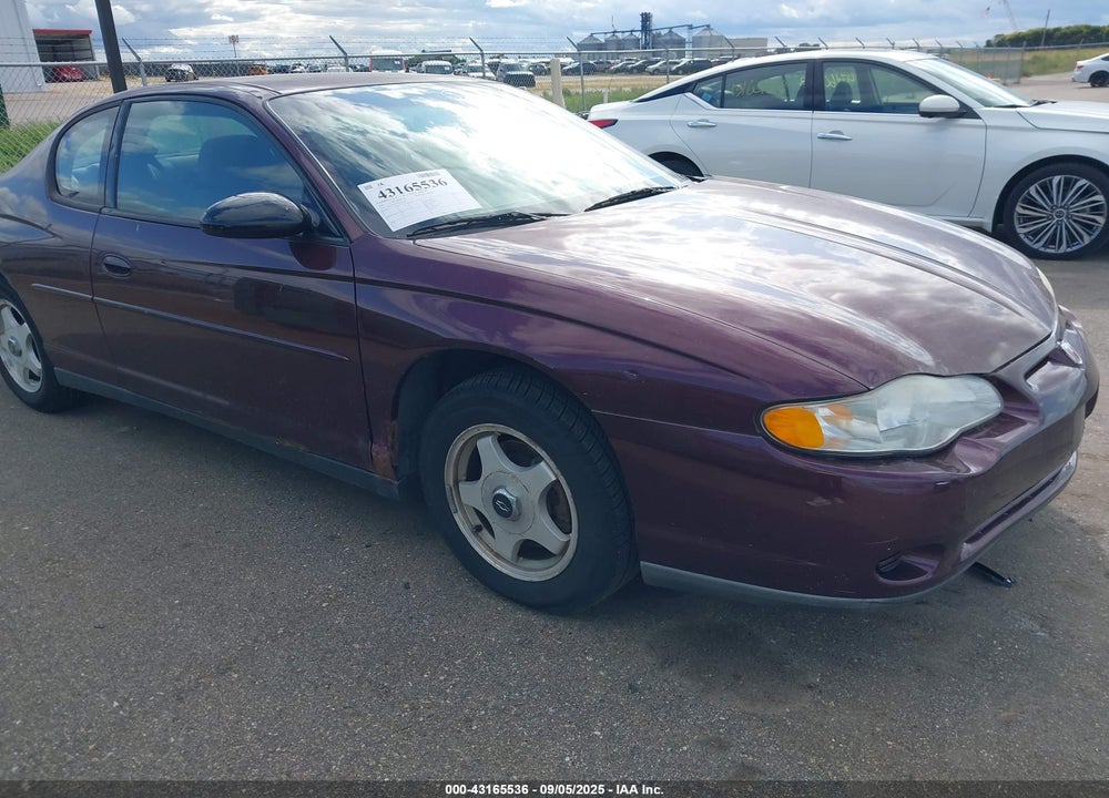 2003 CHEVROLET MONTE CARLO LS VIN: 2G1WW12E839357713