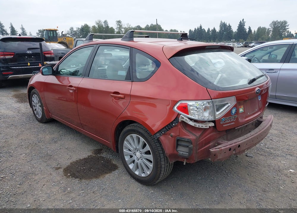 2011 SUBARU IMPREZA VIN: JF1GH6B62BH822594