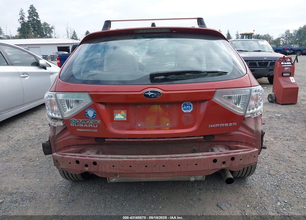 2011 SUBARU IMPREZA VIN: JF1GH6B62BH822594