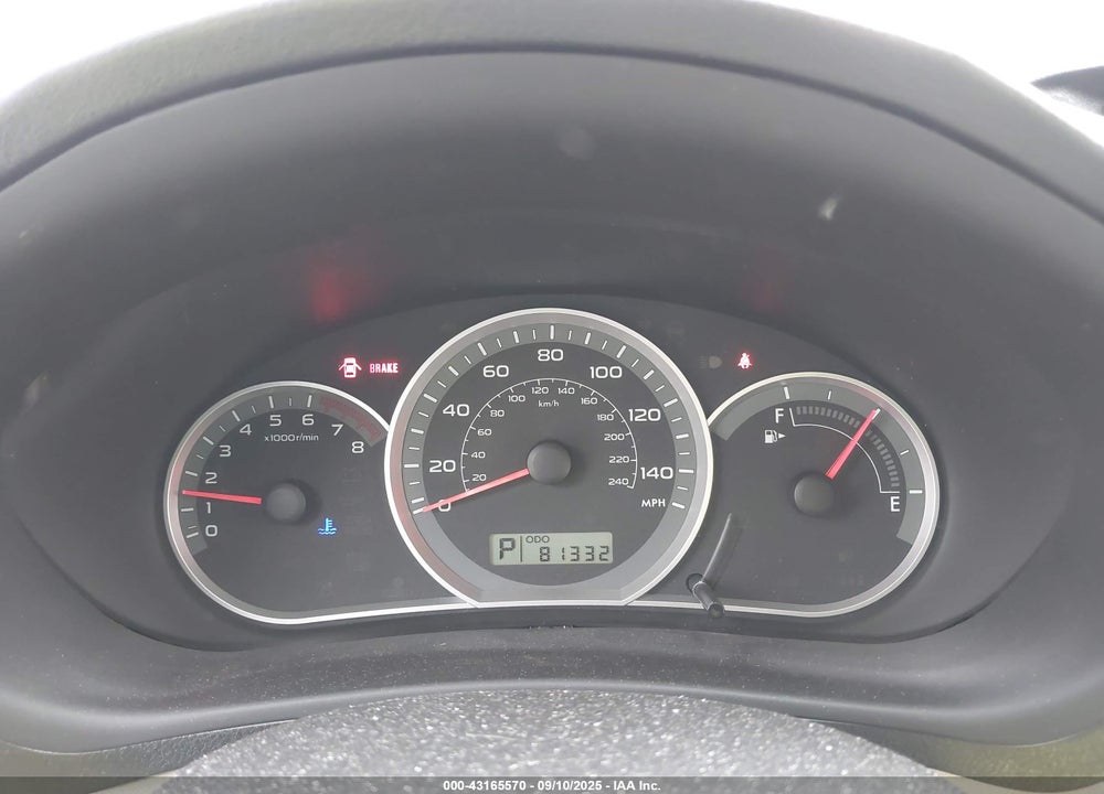 2011 SUBARU IMPREZA VIN: JF1GH6B62BH822594