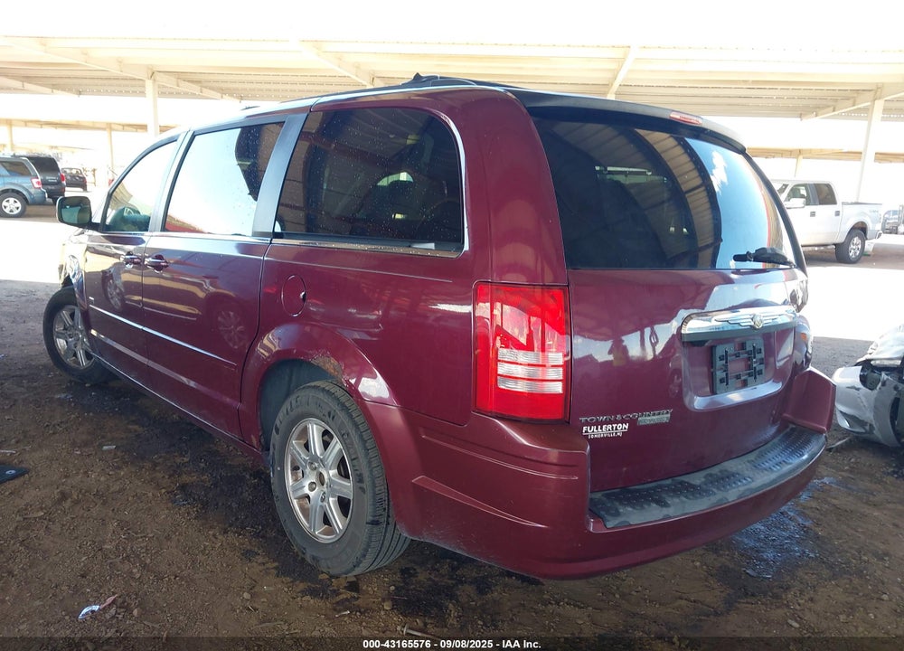 2008 CHRYSLER TOWN & COUNTRY TOURING VIN: 2A8HR54P08R840917