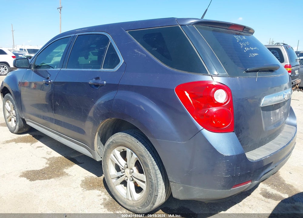 2013 CHEVROLET EQUINOX VIN: 2GNALBEK6D6155822