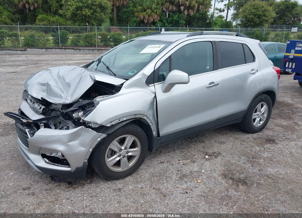2019 CHEVROLET TRAX LT VIN: 3GNCJLSB1KL270314