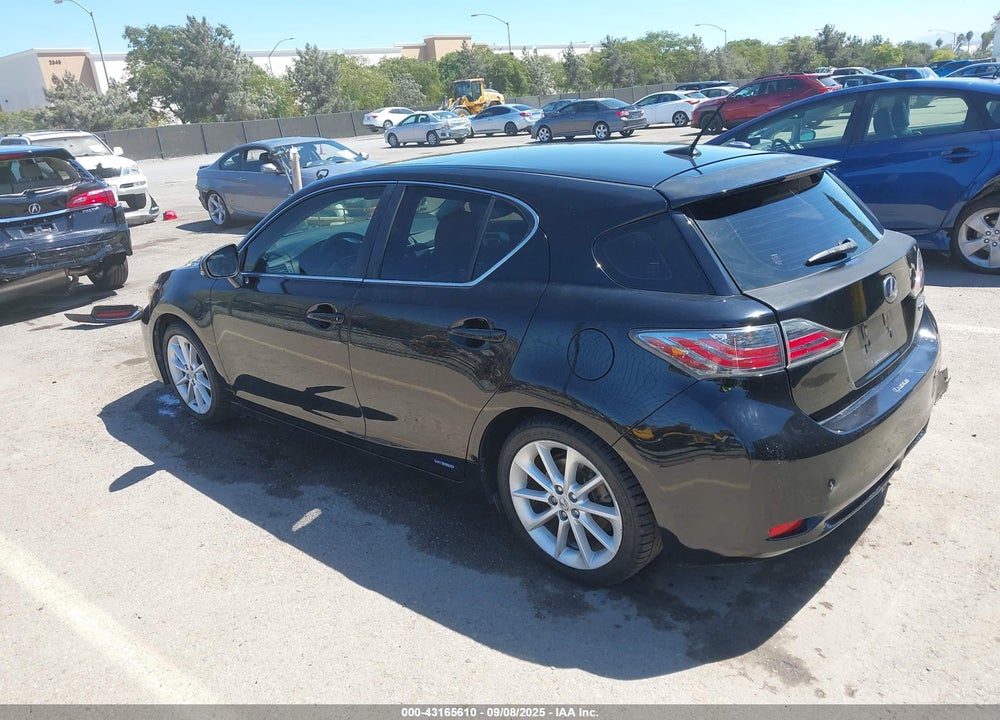 2013 LEXUS CT 200H VIN: JTHKD5BH7D2166599