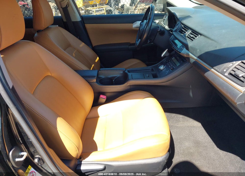 2013 LEXUS CT 200H VIN: JTHKD5BH7D2166599