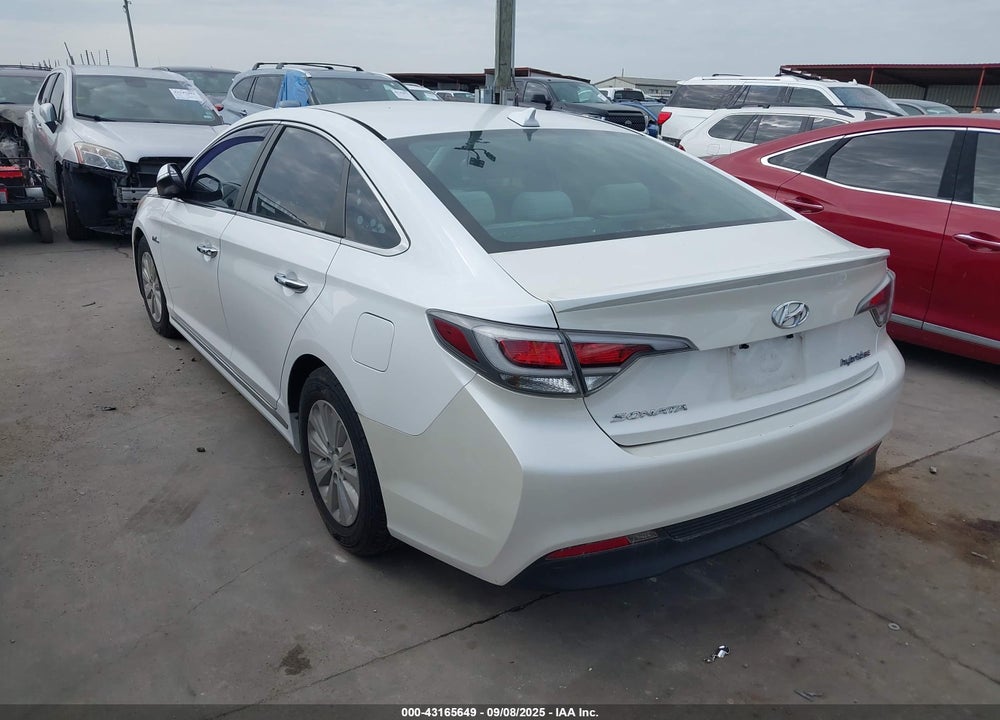 2016 HYUNDAI SONATA HYBRID SE VIN: KMHE24L10GA016355
