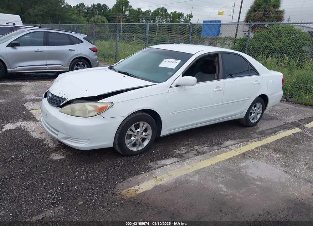 2004 TOYOTA CAMRY LE V6 VIN: 4T1BF32K54U075858
