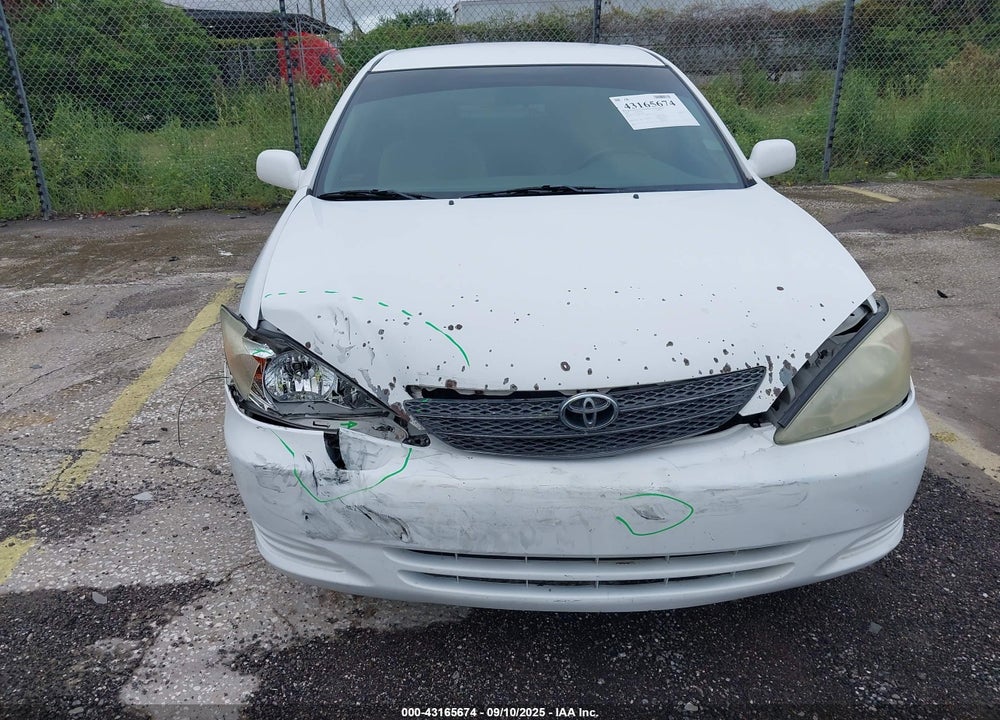 2004 TOYOTA CAMRY LE V6 VIN: 4T1BF32K54U075858