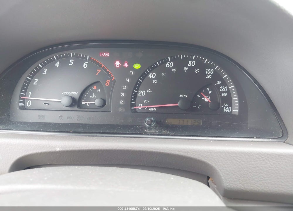 2004 TOYOTA CAMRY LE V6 VIN: 4T1BF32K54U075858