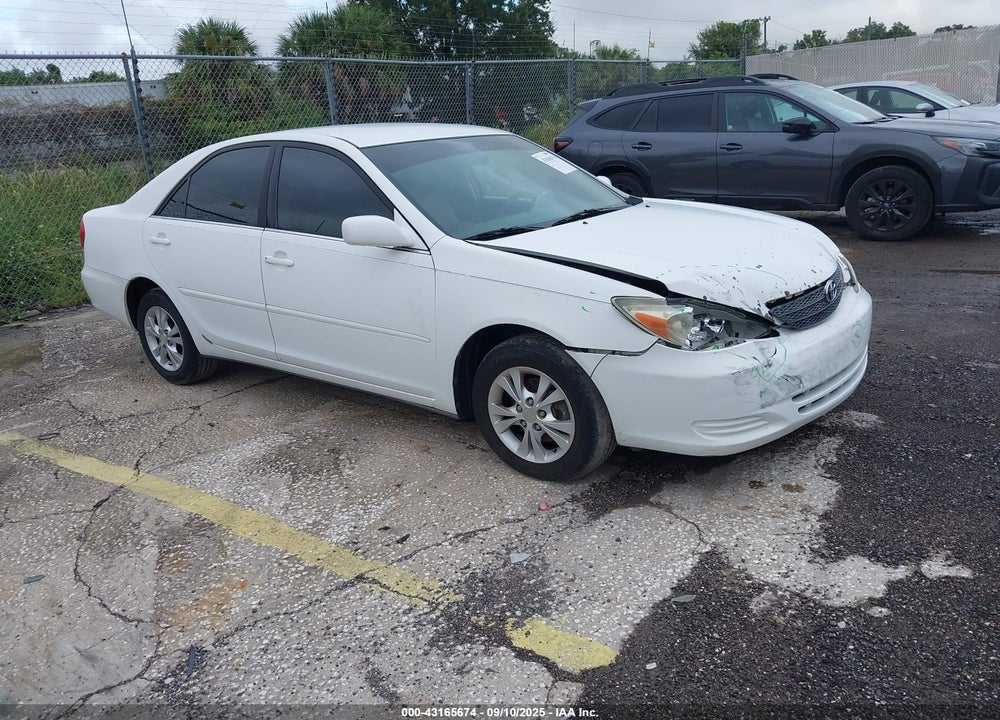 2004 TOYOTA CAMRY LE V6 VIN: 4T1BF32K54U075858