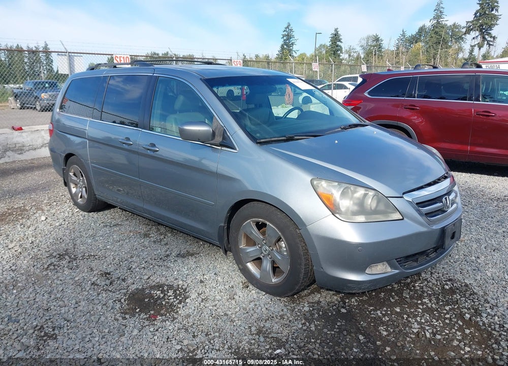 2006 HONDA ODYSSEY TOURING VIN: 5FNRL38826B079319