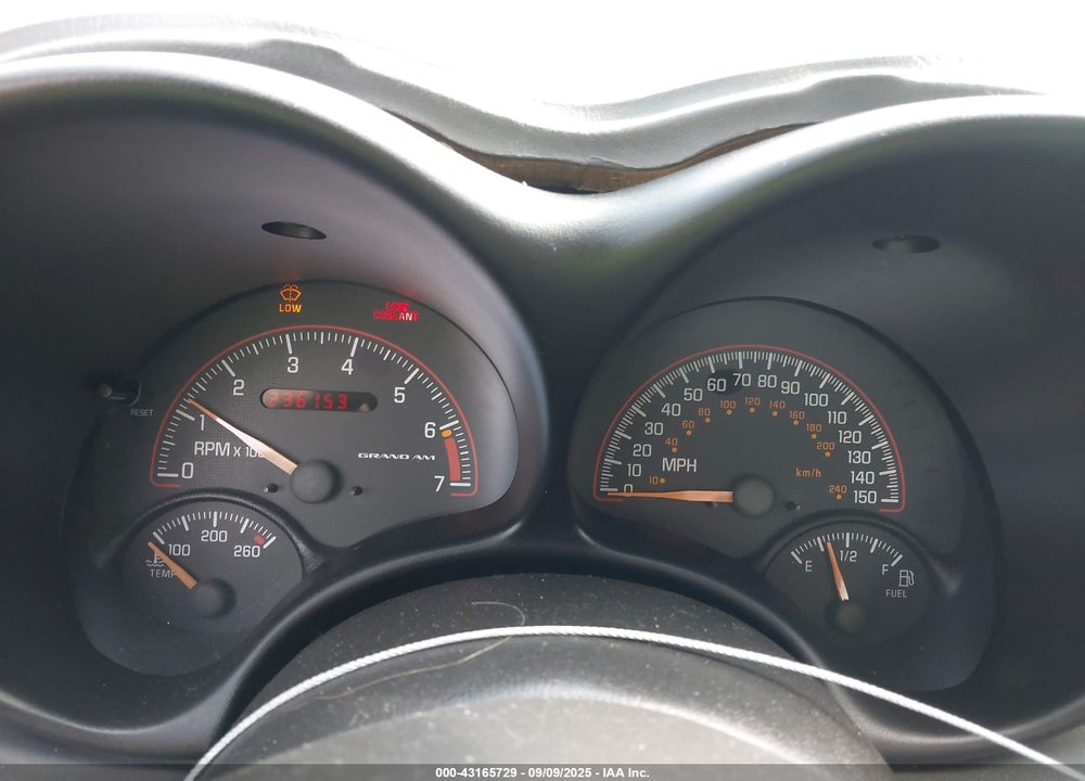 2003 PONTIAC GRAND AM GT VIN: 1G2NW12E63C306677