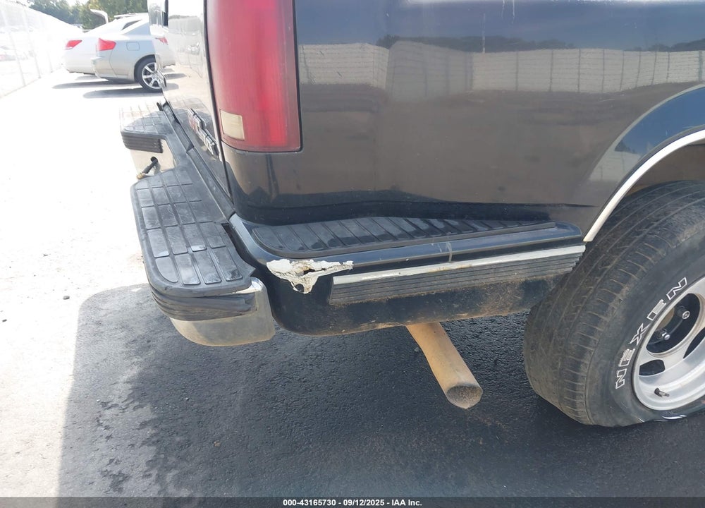 1997 GMC SIERRA 1500 SL WIDESIDE VIN: 2GTEC19R1V1536410