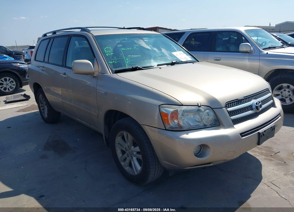 2007 TOYOTA HIGHLANDER HYBRID LIMITED V6 VIN: JTEEW21A470049389
