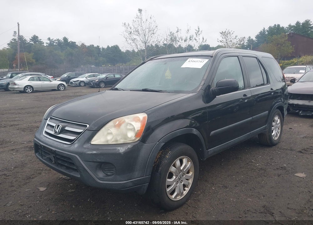 2006 HONDA CR-V EX VIN: SHSRD788X6U400360