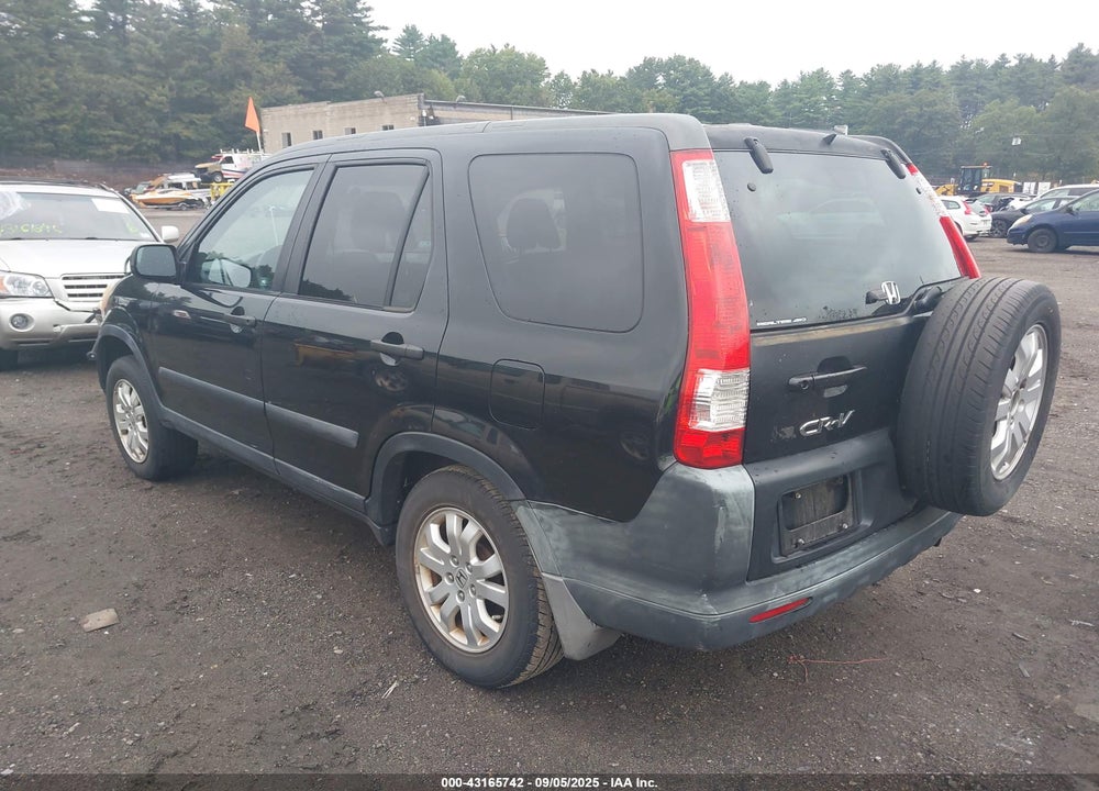 2006 HONDA CR-V EX VIN: SHSRD788X6U400360
