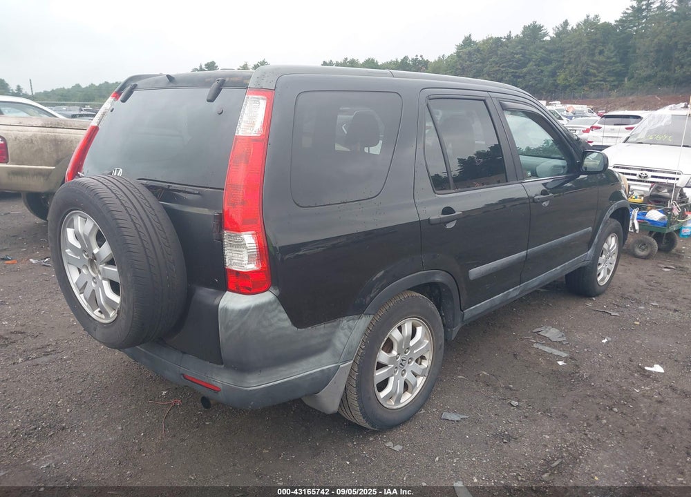 2006 HONDA CR-V EX VIN: SHSRD788X6U400360