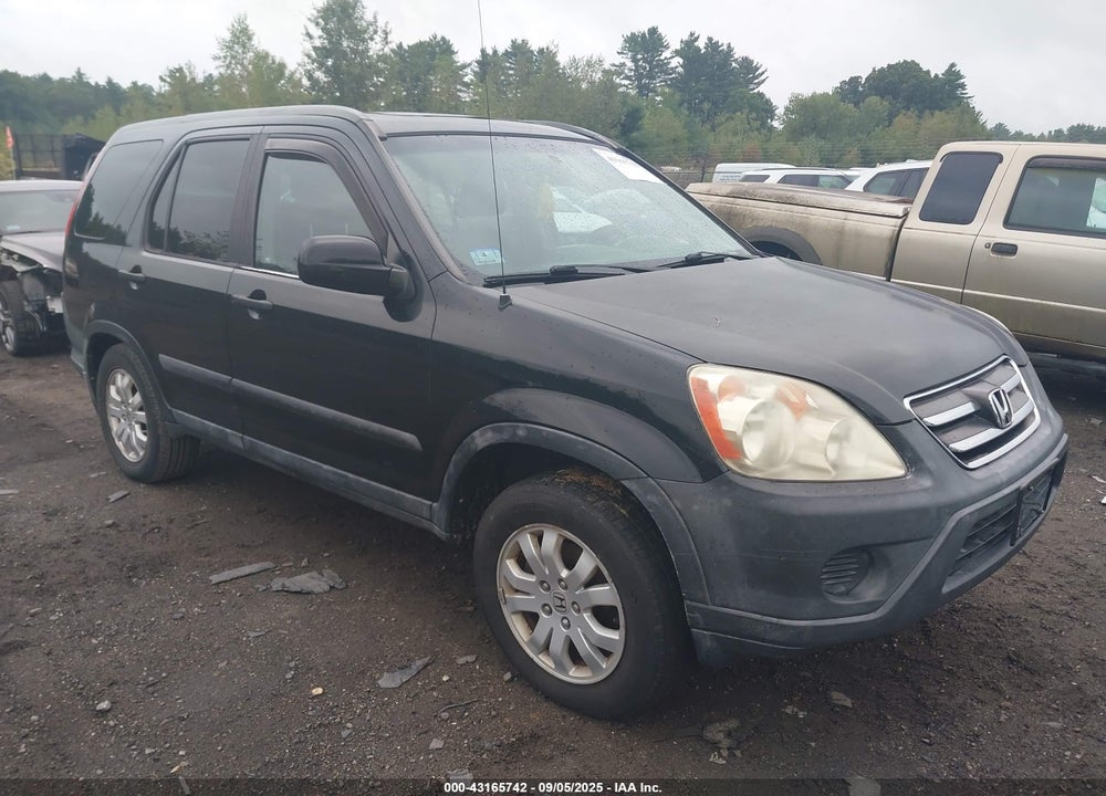 2006 HONDA CR-V EX VIN: SHSRD788X6U400360