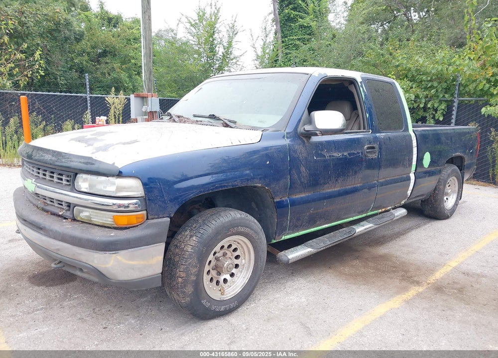 2002 CHEVROLET SILVERADO 1500 LT VIN: 2GCEK19T621255598