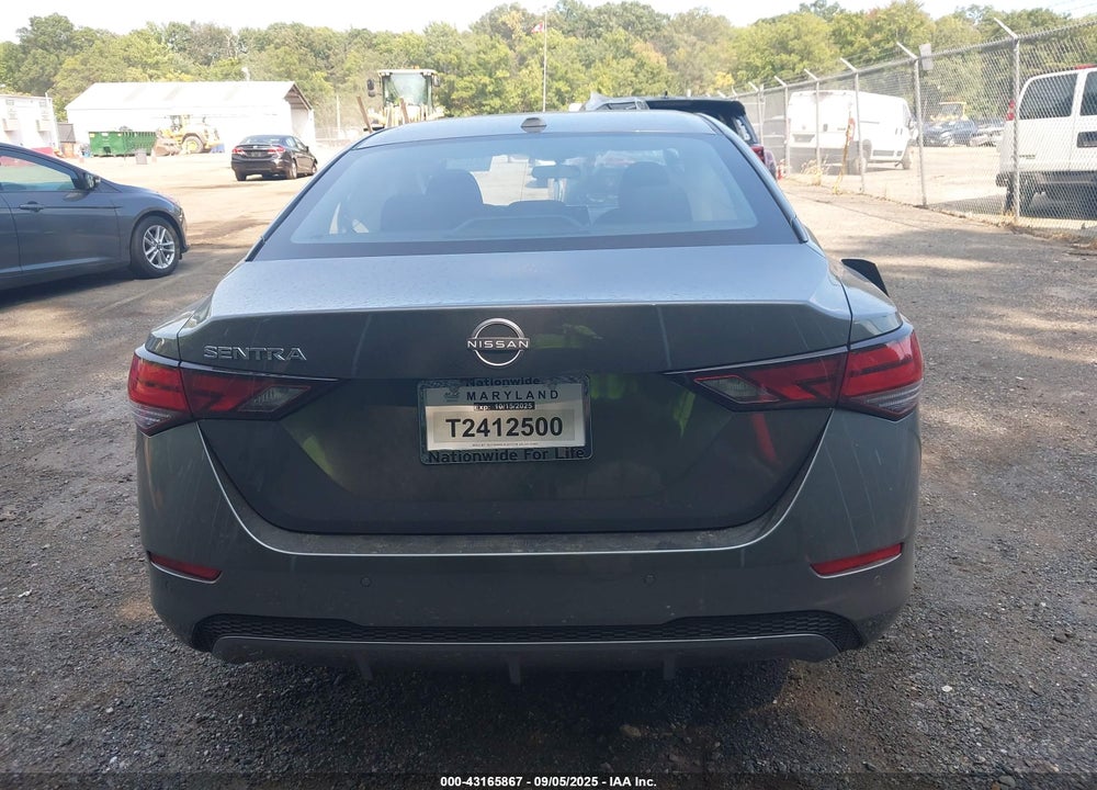2025 NISSAN SENTRA VIN: 3N1AB8CV9SY341414